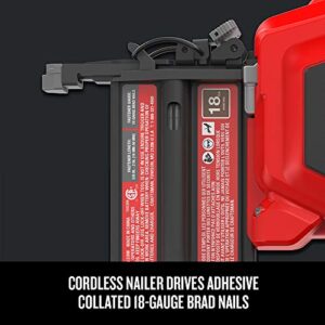 CRAFTSMAN V20 Cordless Brad Nailer Kit, 18GA (CMCN618C1)