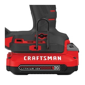 CRAFTSMAN V20 Cordless Brad Nailer Kit, 18GA (CMCN618C1)