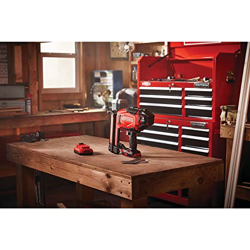 CRAFTSMAN V20 Cordless Brad Nailer Kit, 18GA (CMCN618C1)