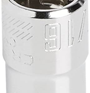 CRAFTSMAN Shallow Socket, SAE, 3/8-Inch Drive, 7/16-Inch, 6-Point (CMMT43002)