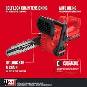 CRAFTSMAN CMCCS610D1 Chain Saw, Red