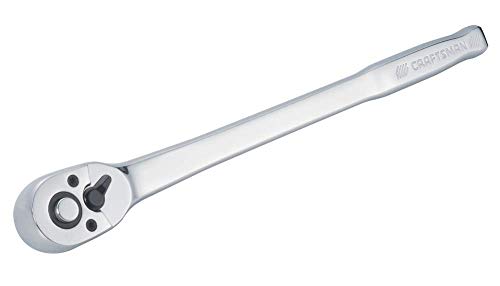 CRAFTSMAN Ratchet, Pear Head Long Handle, SAE, 72-Tooth, 3/8-Inch (CMMT99427)