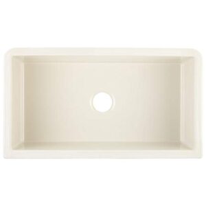 Signature Hardware 934790-33 Grigham 33" Single Basin Fireclay Reversible Farmhouse Sink