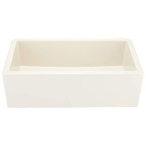 Signature Hardware 934790-33 Grigham 33" Single Basin Fireclay Reversible Farmhouse Sink