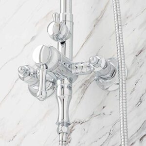 Signature Hardware 936278 Alliston Pressure Balanced Shower System with Shower Head, Hand Shower - Rough In Included