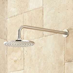 Signature Hardware 931419 Lattimore Shower System with Rainfall Shower Head and Hand Shower - Rough In Included