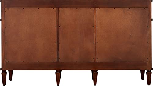 Signature Hardware 454072 Elmdale 60" Mahogany Wood Double Vanity Cabinet