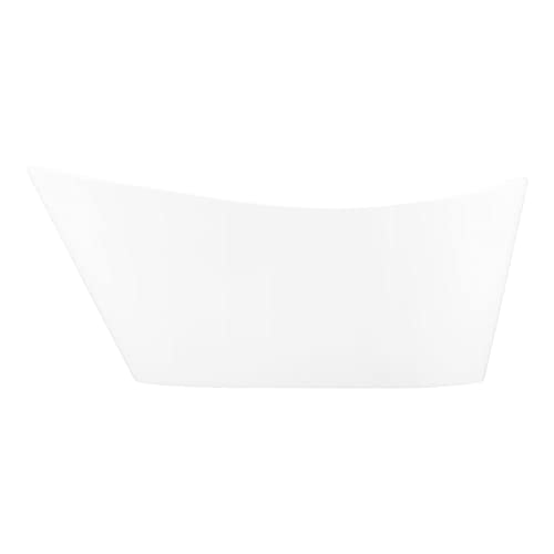 Signature Hardware 930344-67 Saunders 67" Acrylic Soaking Tub with Integrated Overflow and Drain