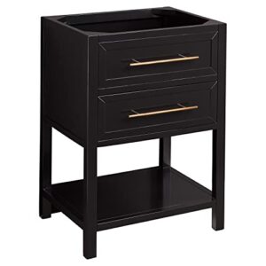 Signature Hardware 414629 Robertson 24" Wood Single Vanity Cabinet Only - Less Top
