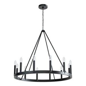 Signature Hardware 953686 Dutton 12 Light 43" Wide Taper Candle Ring Chandelier