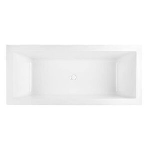 Signature Hardware 953622-67 Mayim 67" Acrylic Freestanding Soaking Tub