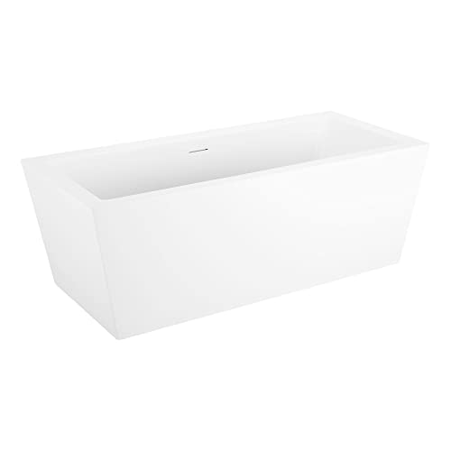 Signature Hardware 953622-67 Mayim 67" Acrylic Freestanding Soaking Tub