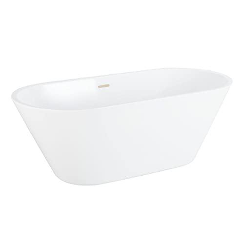 Signature Hardware 948787-70 Danae 70" Acrylic Soaking Tub