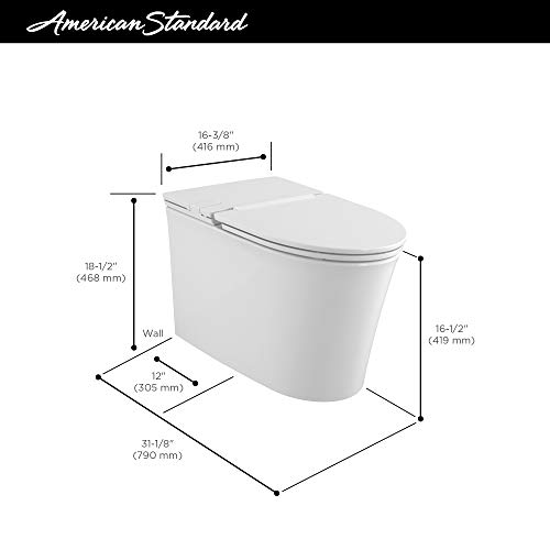 American Standard 2548A100.020 Studio S Toilet, White