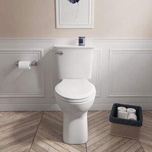 American Standard 5503A00B.020 Slow Elongated Closed Front Toilet Seat, White