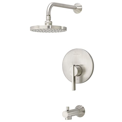 American Standard TU430502.295 Berwick Tub and Shower Trim Kit with Cartridge, Brushed Nickel