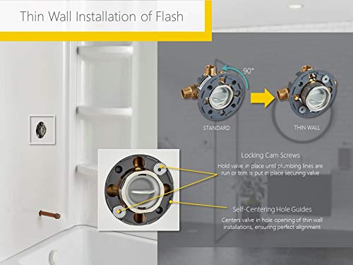 American Standard TU430502.295 Berwick Tub and Shower Trim Kit with Cartridge, Brushed Nickel