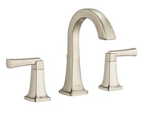 american standard 7353801.295 townsend 8-inch widespread high-arc bathroom faucet with two handles, brass, brushed nickel
