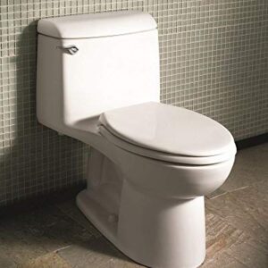 American Standard 2034314.020 Champion 4 One-Piece Toilet with Seat Elongated Chair Height, White