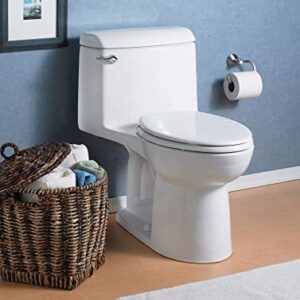 American Standard 2034314.020 Champion 4 One-Piece Toilet with Seat Elongated Chair Height, White