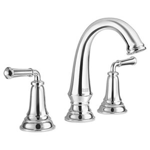 american standard 7052807.002 delancey widespread bathroom faucet with pop-up drain, polished chrome