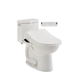 American Standard 8012A80GRC-020 Advanced Clean AC 2.0 SpaLet Bidet Seat with Remote Control Operation, White