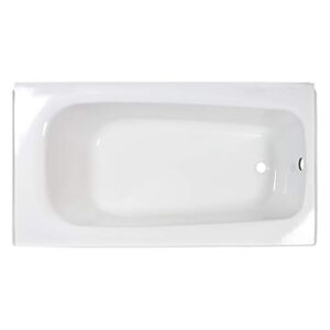 American Standard 2461002.020 Cambridge Apron-Front Americast Soaking Bathtub Right Hand Drain, 5 ft x 32 in, White