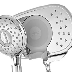 American Standard 9038254.002 Spectra Plus Duo 4-Function 2-in-1 Handheld and Fixed Shower Head 1.8 GPM, Polished Chrome