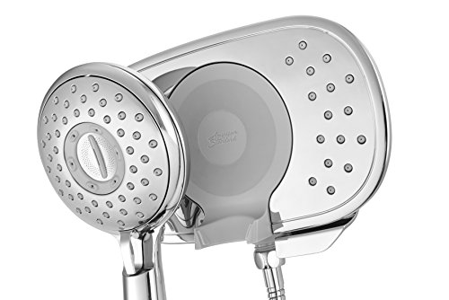 American Standard 9038254.002 Spectra Plus Duo 4-Function 2-in-1 Handheld and Fixed Shower Head 1.8 GPM, Polished Chrome