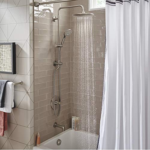 American Standard 9035804.295 Spectra Versa System with Rain Showerhead and Hand Shower, 2.5 GPM, Brushed Nickel