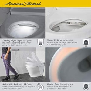 American Standard 297AA204-291 Advanced Clean 100 SpaLet Toilet, Alabaster White