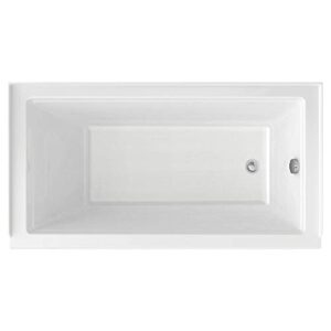 American Standard 2544102.02 Town Square S 60"x32" Bathtub-Right Drain, White