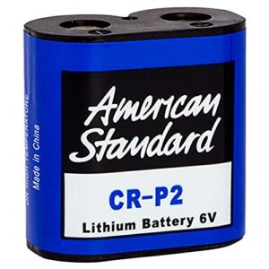 american standard a923654-0070a selectronic battery 6 vcr-p2, black