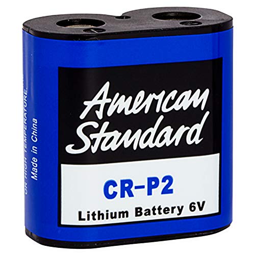 American Standard A923654-0070A Selectronic Battery 6 VCR-P2, Black