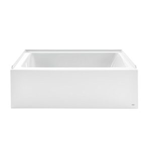american standard 2973102.011 studio integral apron bathtub right drain 60 in. x 30 in. in arctic white