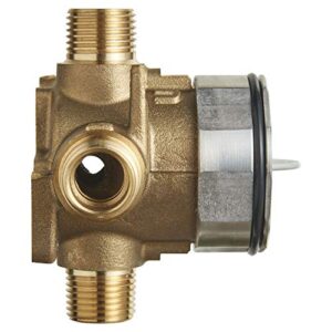 American Standard RU101 Flash Shower Rough-in Valve with Universal Inlets and Outlets, Unfinished