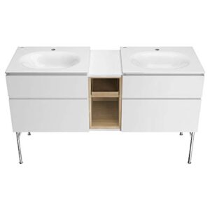 American Standard 1297001.020 Studio S 24-inch Vanity Top Sink – Center Hole, White