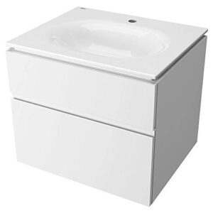 American Standard 1297001.020 Studio S 24-inch Vanity Top Sink – Center Hole, White