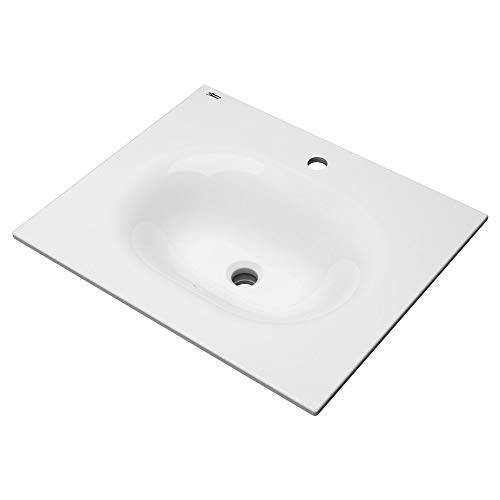 American Standard 1297001.020 Studio S 24-inch Vanity Top Sink – Center Hole, White