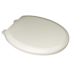 american standard 5320b65ct.222 champion slow-close round front toilet seat, linen