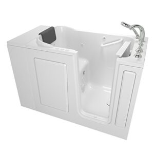 american standard 2848.109.crw gelcoat whirlpool and air spa 28″x48″ right side door walk-in bathtub in white