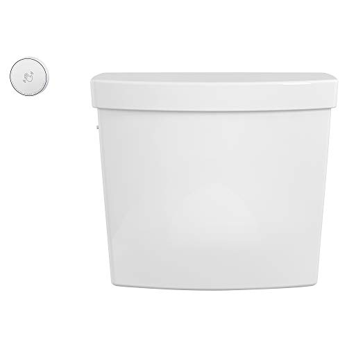 American Standard 4000709.020 Cadet Touchless 1.28 GPF Single Flush Toilet Tank Only, White