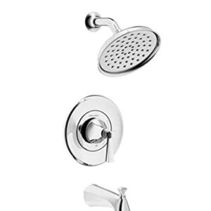 Glacier Bay American Standard Rumson Single-Handle 1-Spray Tub and Shower Faucet with 1.8 GPM in Polished Chrome Valve Included