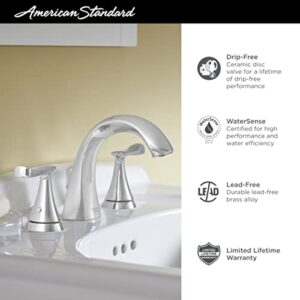 American Standard 7413801.002 Chatfield 8-Inch Widespread 2-Handle Bathroom Faucet 1.2 gpm, Polished Chrome