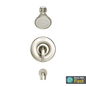 American Standard TU385502.295 Reliant 3 Tub and Shower Faucet with Cartridge, Brushed Nickel