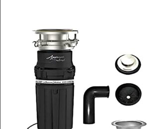 american standard 1-1/4 hp premium garbage disposal – slim line – food waste disposer