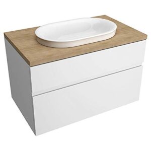 American Standard 1296000.020 Studio S 23-inch Oval Above-Counter Sink, White