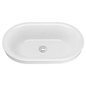 American Standard 1296000.020 Studio S 23-inch Oval Above-Counter Sink, White