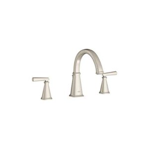 american standard t018900.295 edgemere roman tub faucet for flash rough-in valves, brushed nickel