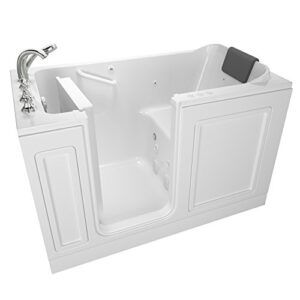 american standard 3260.219.clw acrylic whirlpool and air spa 32″x60″ left side door walk-in bathtub in white
